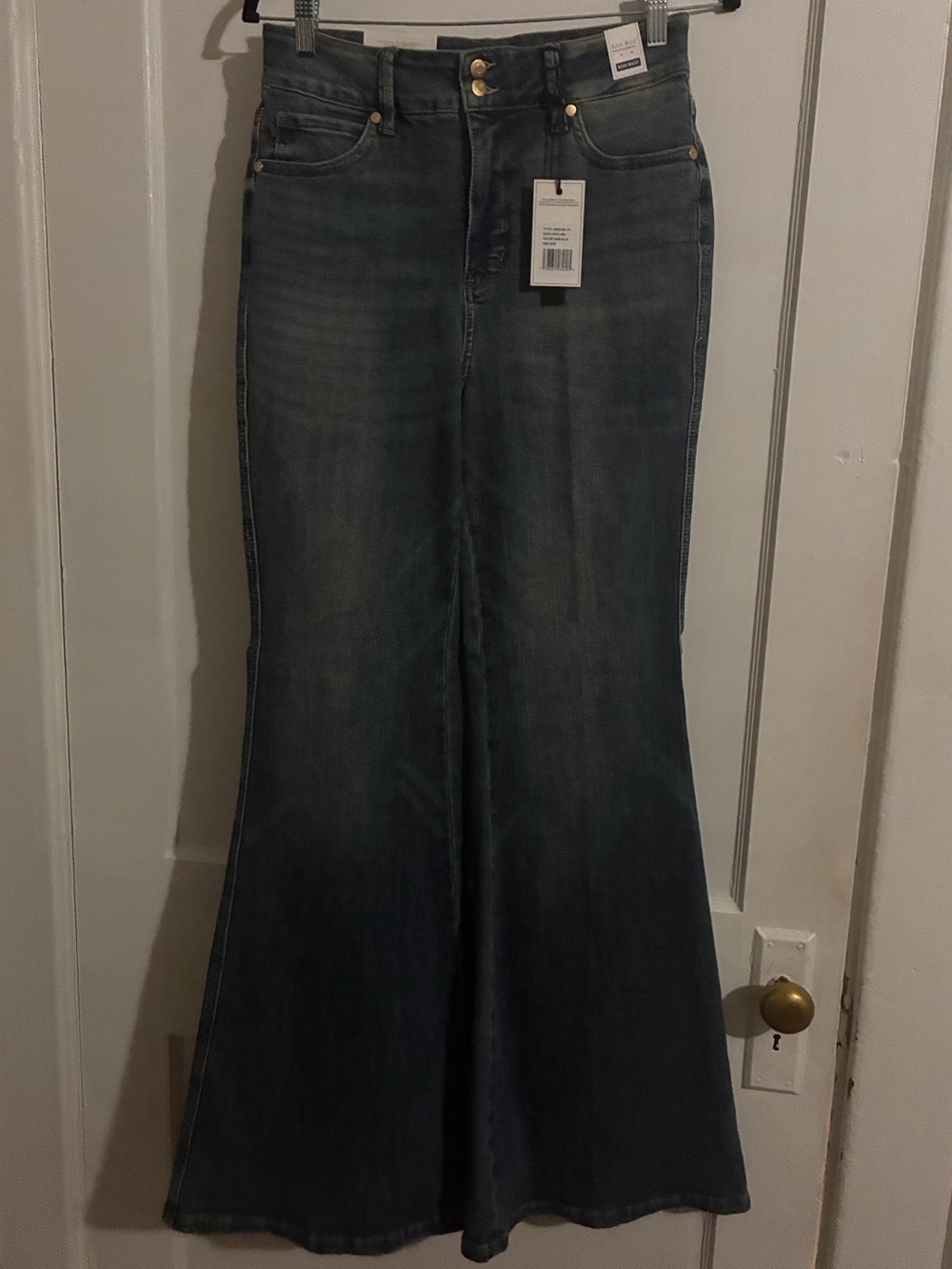 Judy Blue Dark Wash Wide-Leg Flare Jeans 9/29